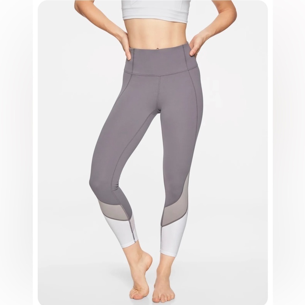 Athleta Colorblock Salutation 7/8 tight